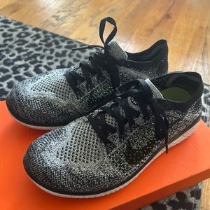 Nike Free running shoes, 8.5 barely worn.